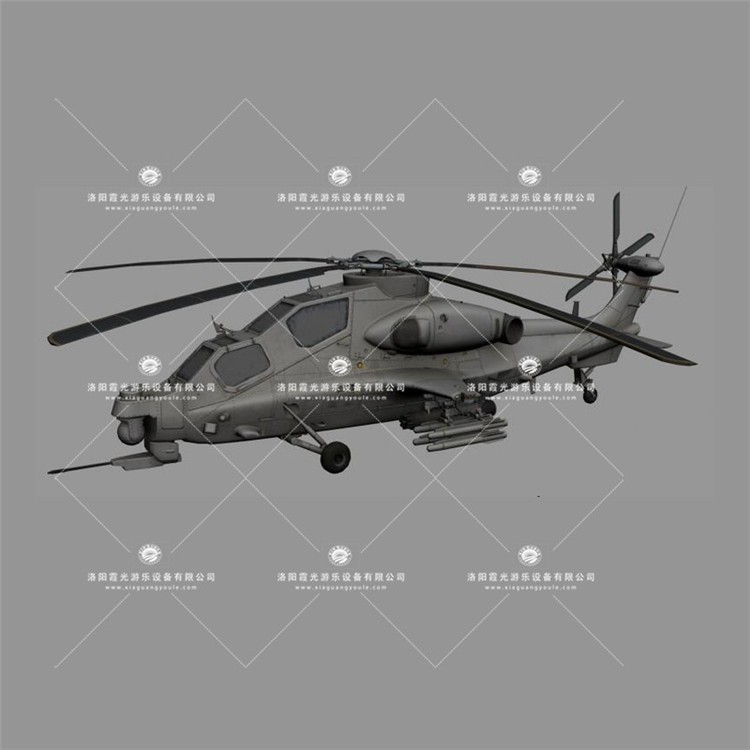 凤阳武装直升机3D模型